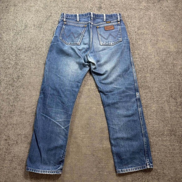Wrangler Other - Wrangler Cowboy Cut Jeans Mens 33x30 Blue Medium Wash Straight Leg Vintage 90s